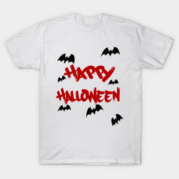 happy halloween T-Shirt by sarahnash